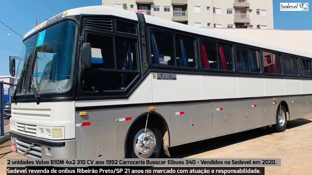 Volvo B10M entrega 2 unidades buscar Ellbus.