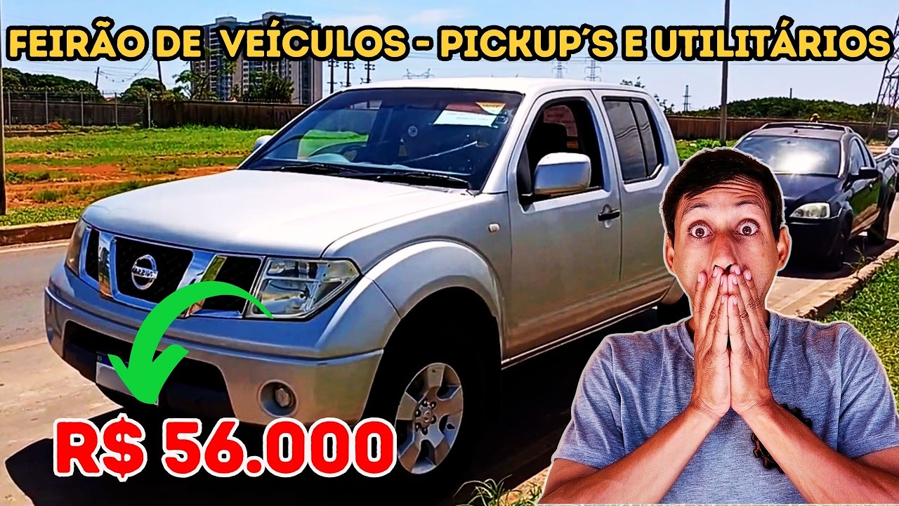 Caminhonetes Usadas em Promoção no Feirão ORCA 19/10 – Preço de Oportunidade!