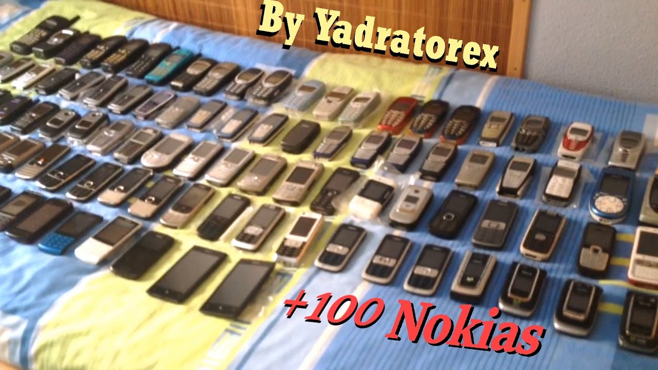 Nokia cell phone collection - By Yadratorex