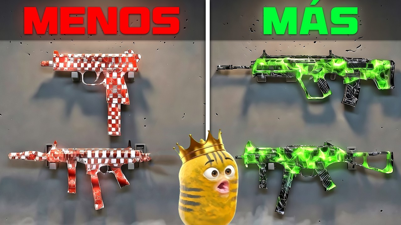 Las Menos VS Más USADAS Clases de Warzone