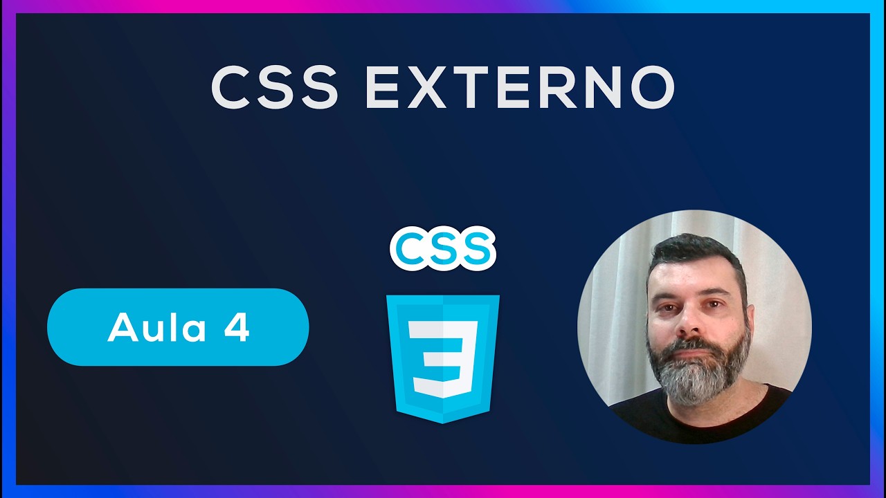 [Aula 4] Como Usar CSS Externo: O Jeito Profissional de Estilizar Sites