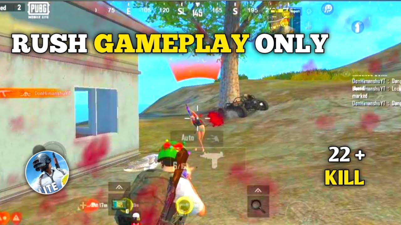 PUBG  LITE LIVE STREAM LIVE || ONLY RUSH Gameplay #PUBGLITE