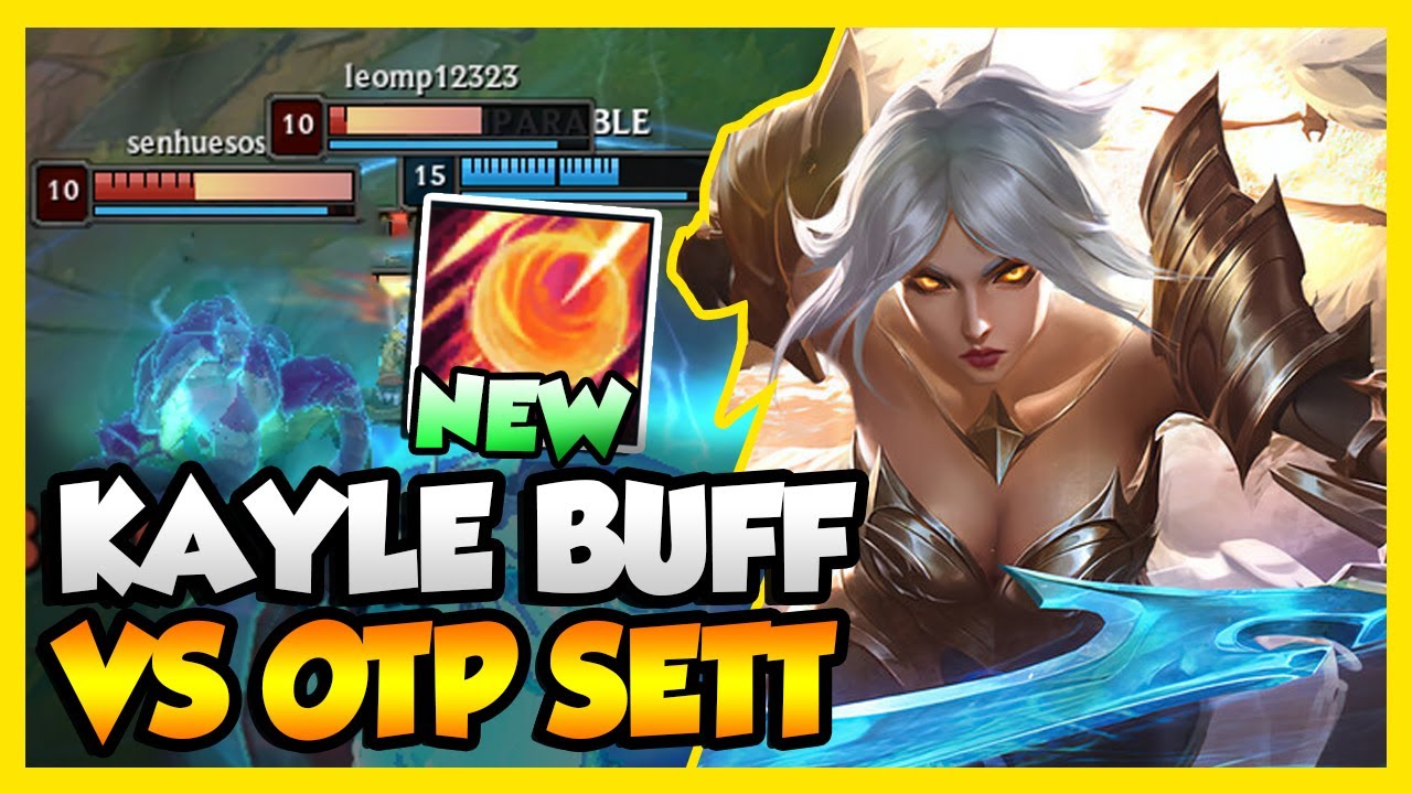 🤯Kayle BUFF EN LA R LA DEJA MUY ROTA VS SETT 1.000.000 MAESTRIA 🤯| LEAGUE OF LEGENDS.