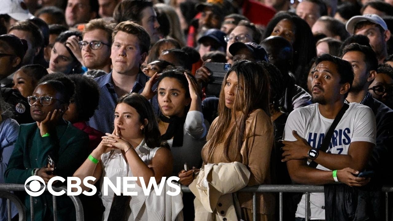 What Harris' campaign headquarters looked like on election night
