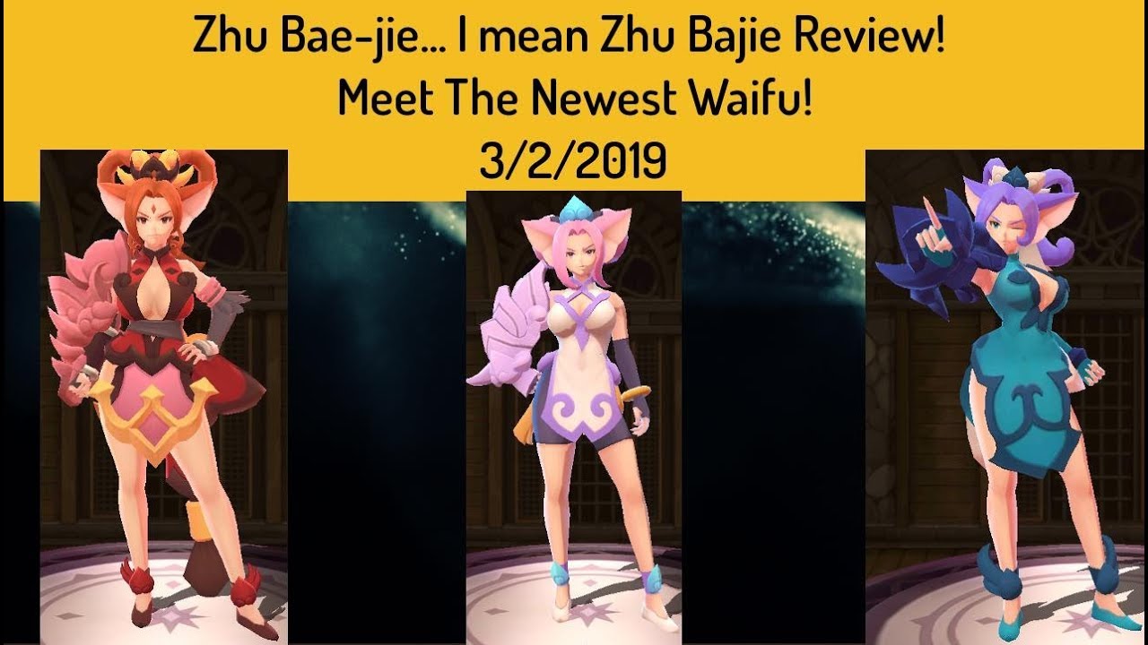 Monster Super League - Zhu Bajie Review! Our Newest Waifu! 3/2/2019