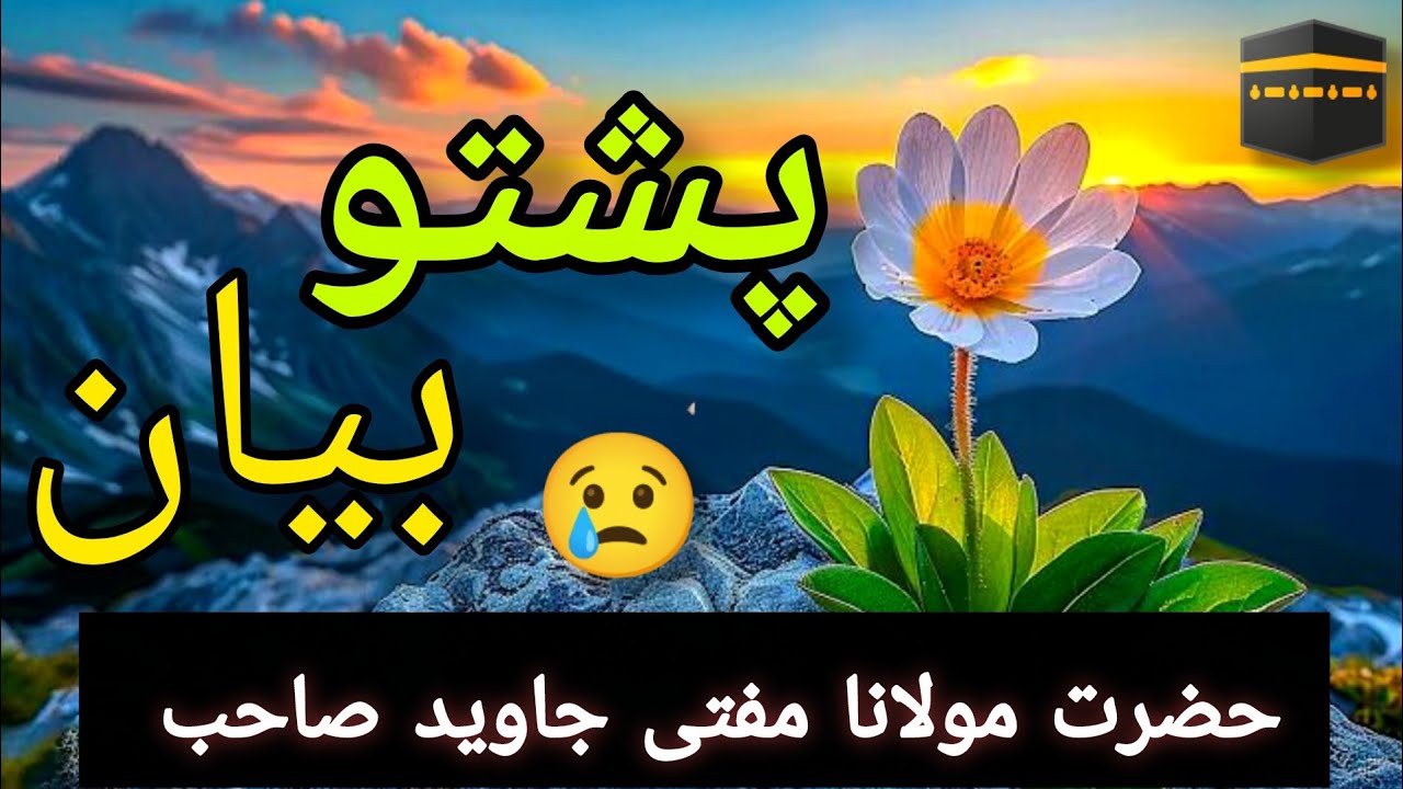 Mufti Jawed Sahib Pashto Bayan🕋 2026 | New Emotional Bayan | Heart Touching Islamic Lecture |