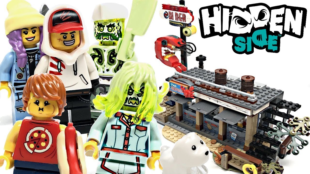 LEGO Hidden Side Shrimp Shack Attack review! 2019 set 70422!