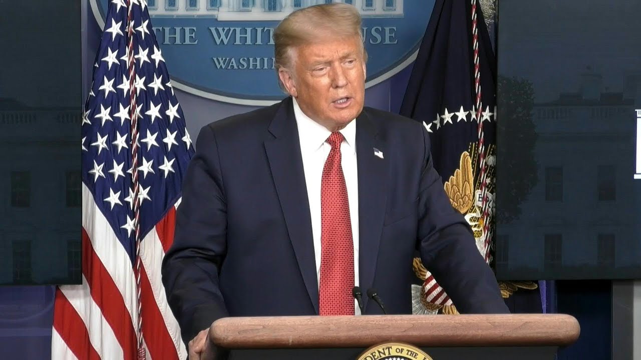 Trump briefly evacuated from press conference due to nearby shooting | AFP