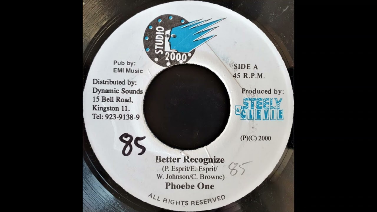 Phoebe One - Better Recognize (Audio) | (Bad Weather Riddim)