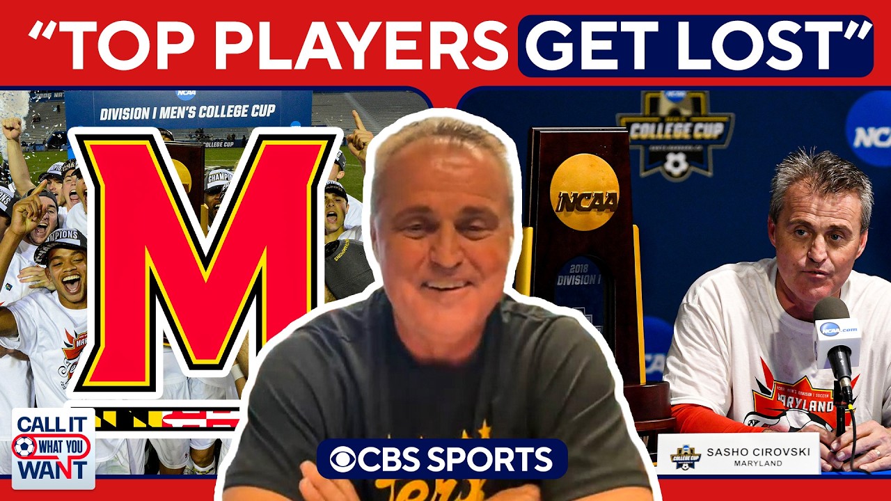 Sasho Cirovski believes men's College Soccer NEEDS to change 😲 | Call It What You Want