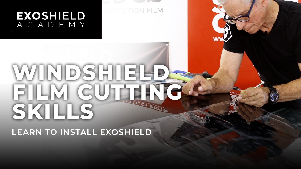 How to Cut ExoShield Windshield Protection Film - How to Install ExoShield Windshield Film
