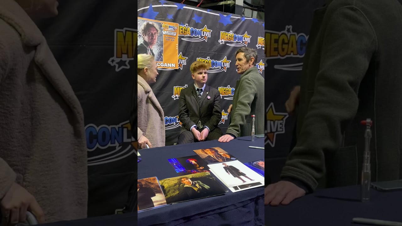 Meeting Paul McGann and Sophia Myles at megacon Dublin 2025!!!!