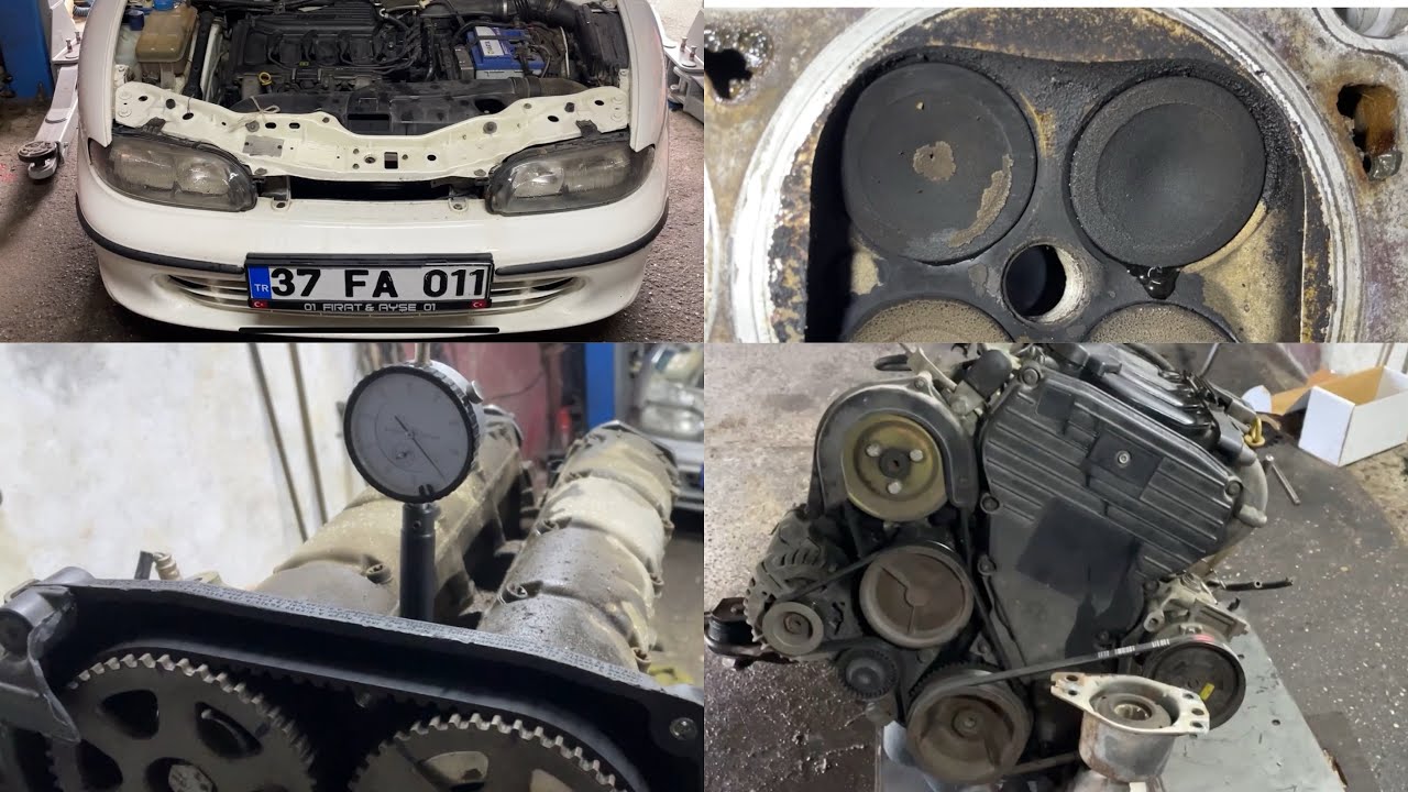 37FA011 FİAT MAREA LİBERTY 1.6 16V MOTOR YAPIYORUZ 🔥
