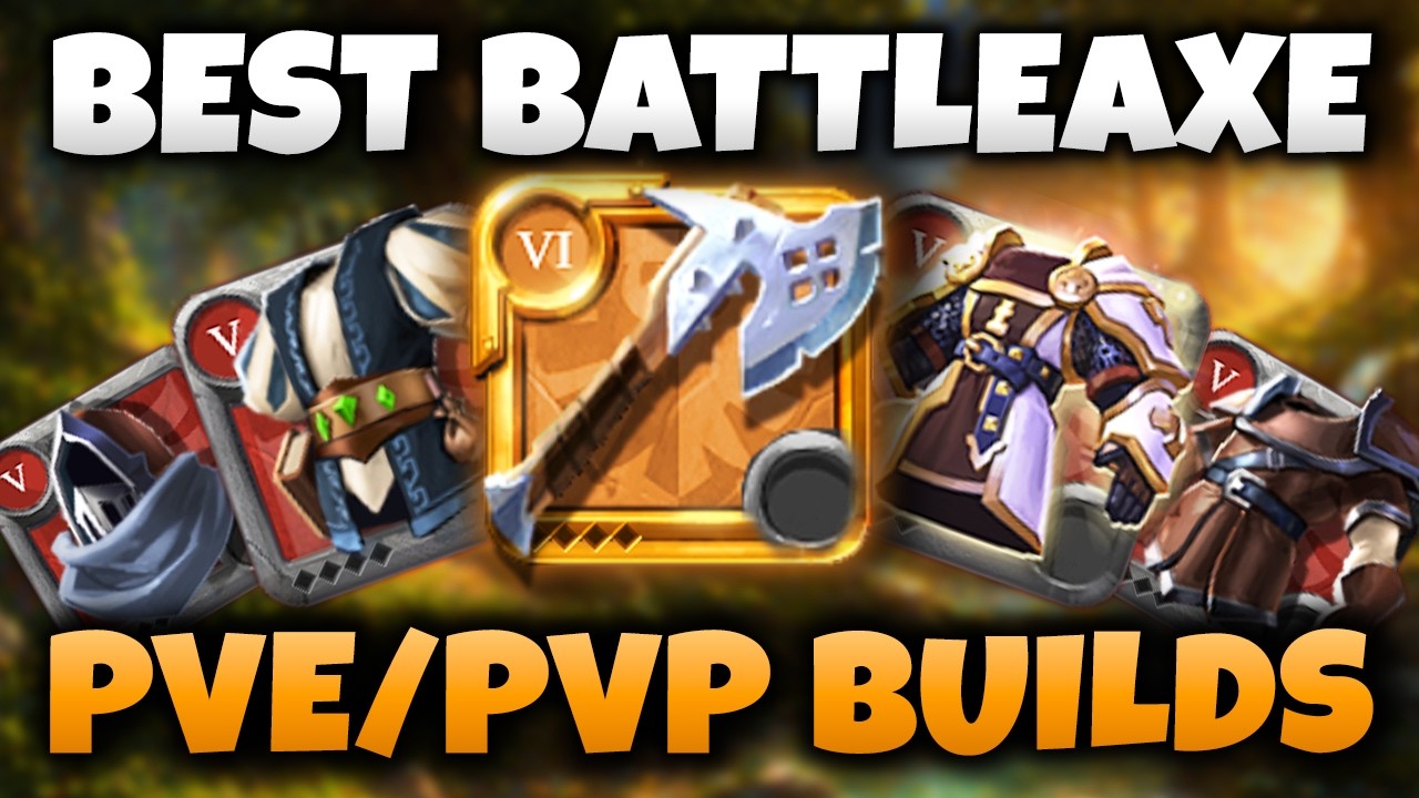 Top 3 Battle Axe Builds from Cheap to OP in Albion Online