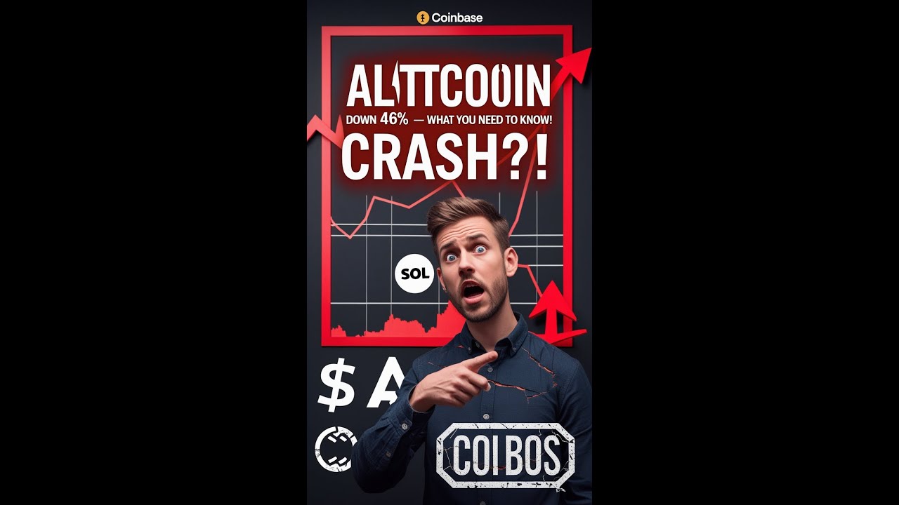 Altcoin Market Crash 2025 Coinbase Report Reveals 46% Drop