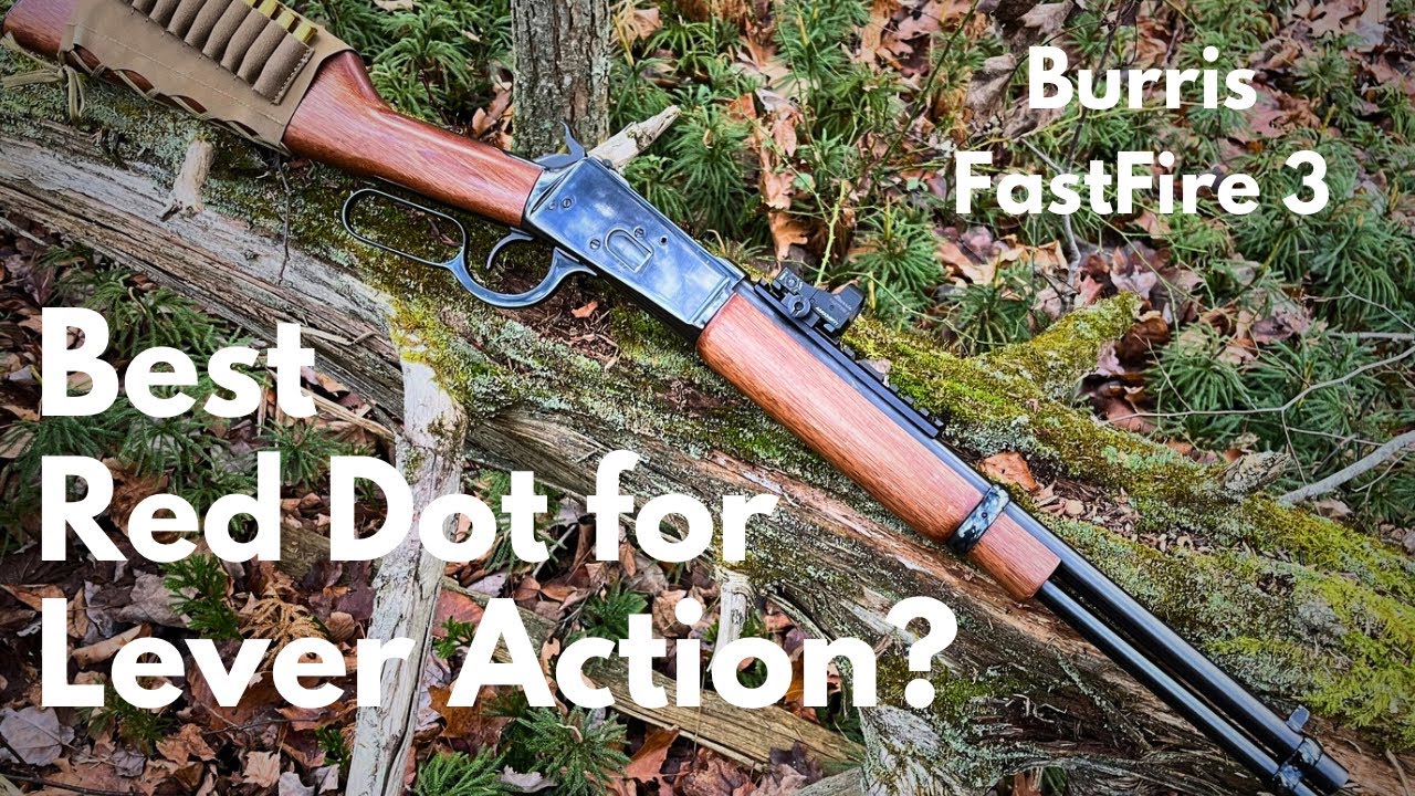 Burris Fastfire 3: опция Red Dot для винтовки с рычажным механизмом