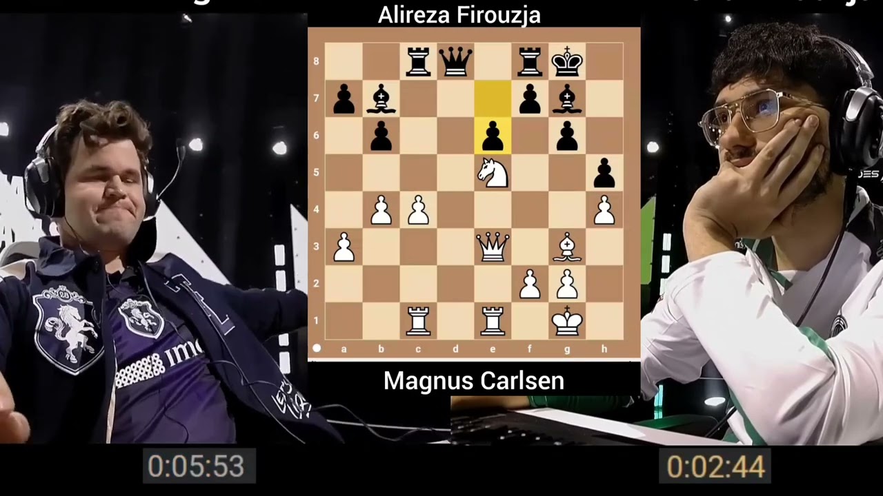 Magnus Carlsen vs Alireza Firouzja | Esports World Cup 2025 Final – $250,000 Chess Battle in Riyadh