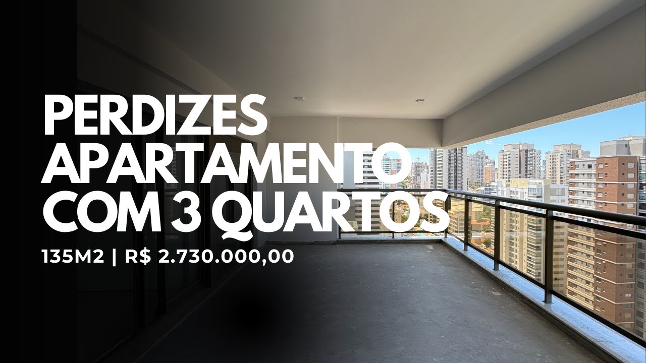 Apartamento com 135m2 em Perdizes | 3 Dormitórios e 2 Vagas | Pronto para personalização