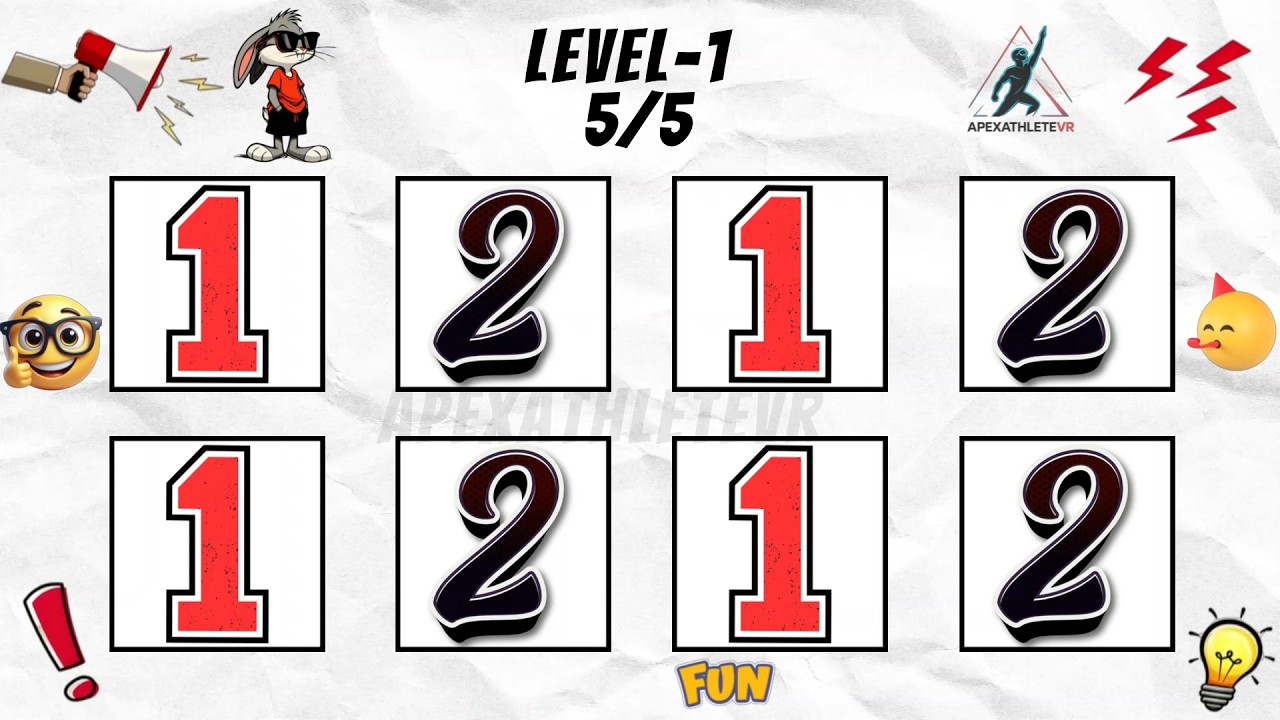Say The Word On Beat (Level 1-3)  | EASY MEDIUM HARD | Fast Rhythm Test