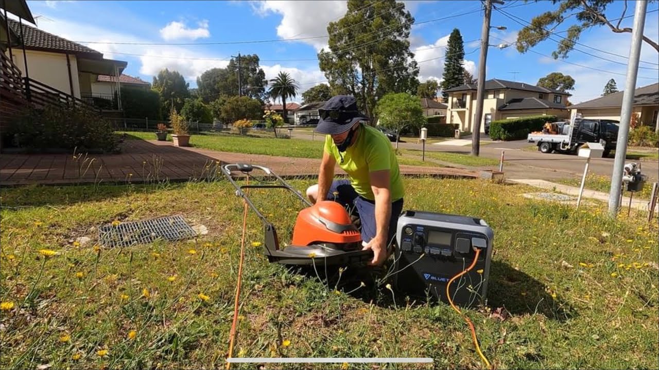 I bet you've never seen a lawn mower like this! #realtimemowing