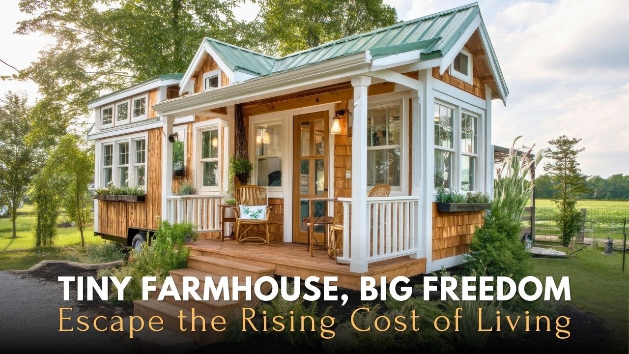 Financial Freedom: How High End Tiny Farmhouses Beat The Rising Cost Of Living