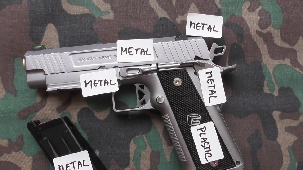 Salient Arms International DS 2011 Hi Capa 4.3 gas GBB ( EMG ) & chrono.