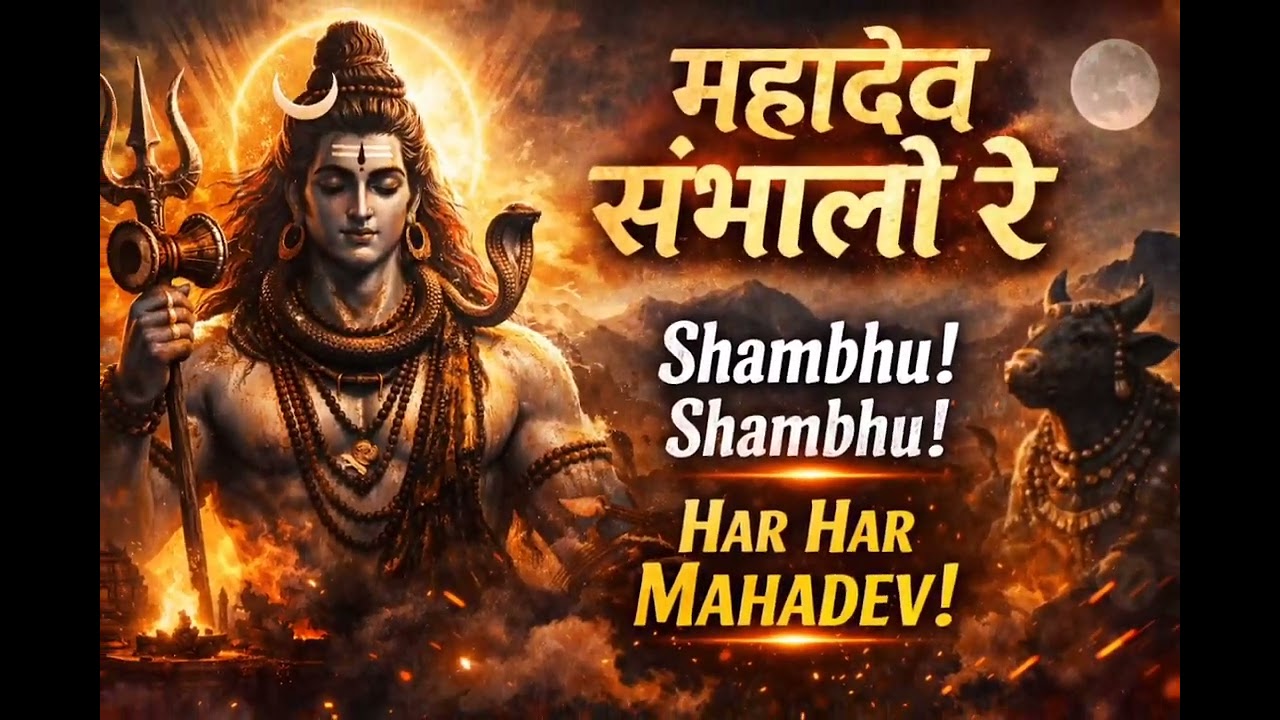 महादेव संभालो रे | Powerful Shiv Bhajan | Shambhu Shambhu Mahadev | Har Har Mahadev Bhajan 2026
