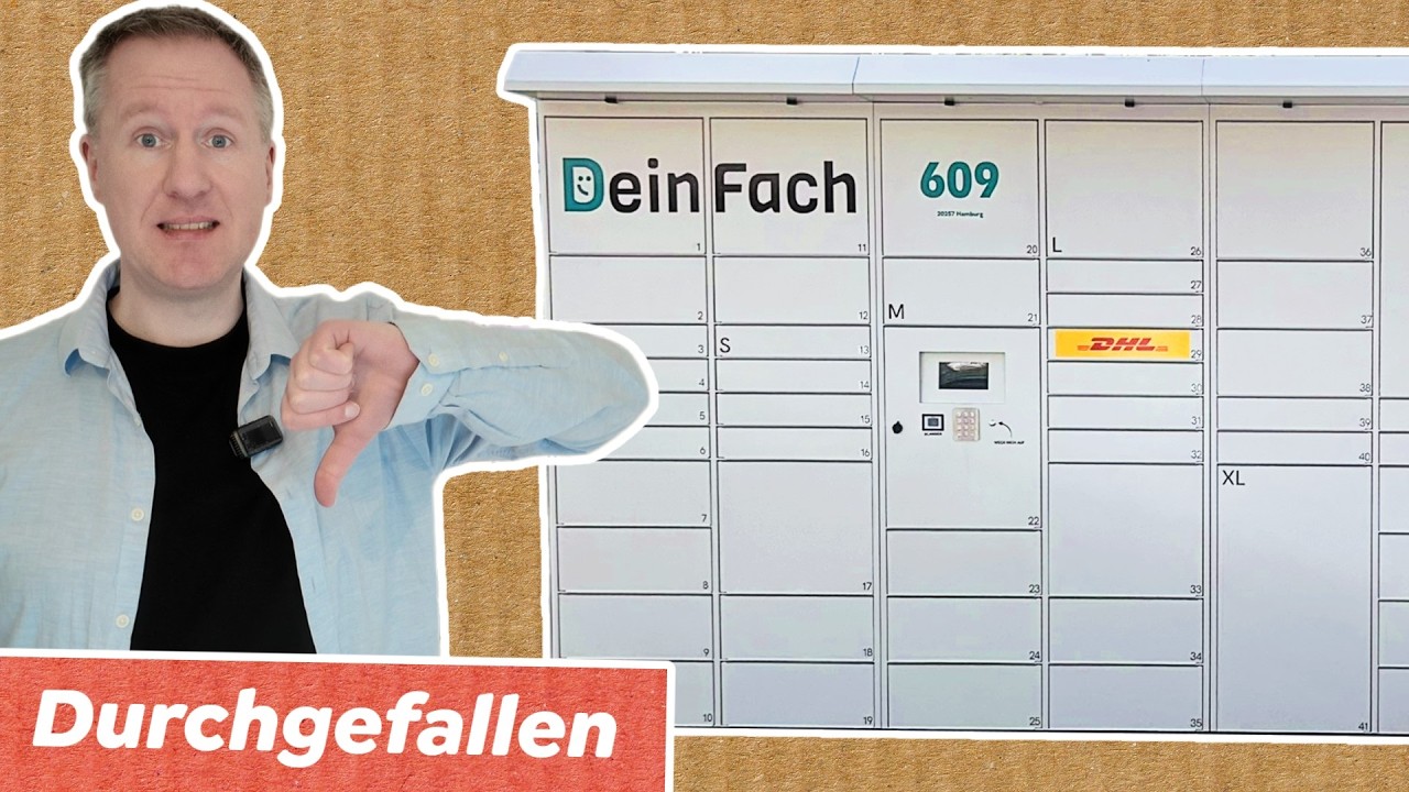 DeinFach-Paketstationen im Test: fast jedes 2. Paket scheitert