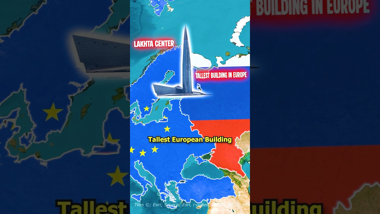 Russia is building the Tallest Skyscraper???🇷🇺🤯