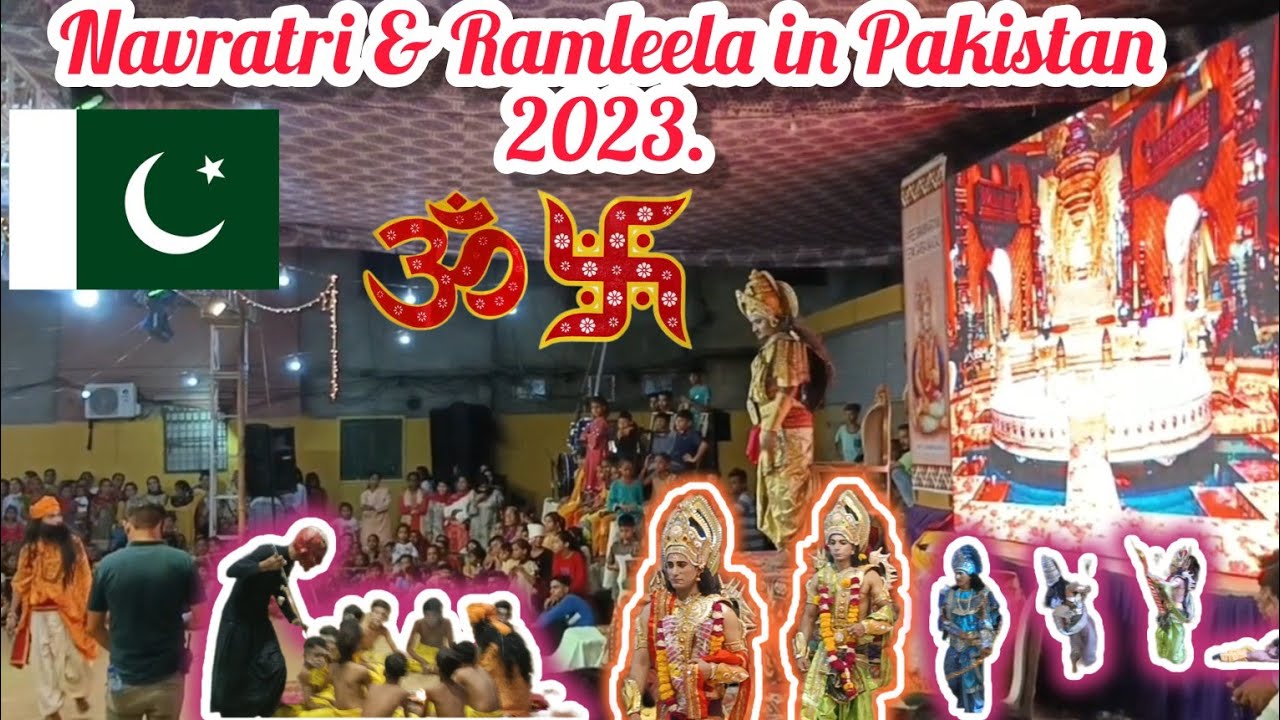Ramleela 2nd Day & Navratri Swami Narayan Sewa Garba Mandal organize at Swami Narayan Mandir Karachi
