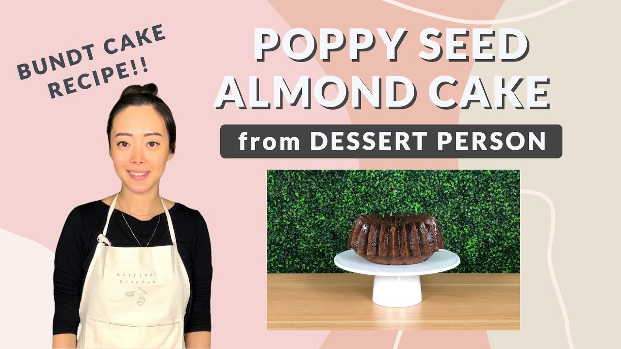 Baking Claire Saffitz's **Poppy Seed Almond Cake** | Dessert Person