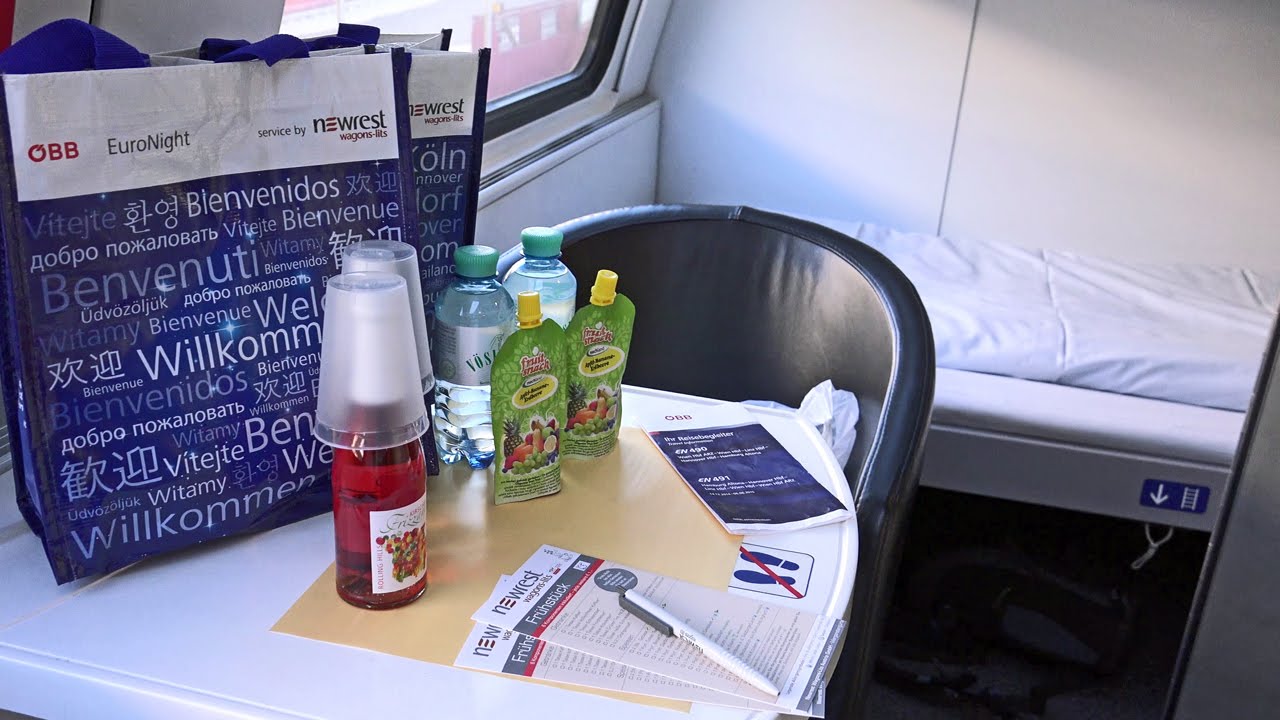 Mit dem EuroNight Nachtzug von Hamburg Altona nach Wien Hbf (EN491, EN490)