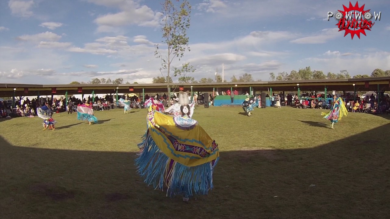 Jr Womens Fancy Sneak Up Song 2 @ Long Plains Powwow 2016