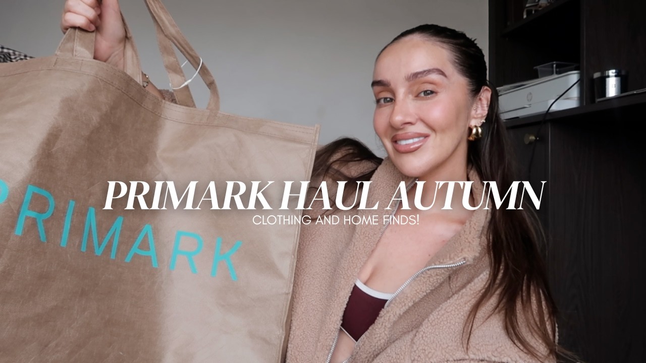 PRIMARK AUTUMN TRY-ON HAUL 🍂 Clothing & Home decor