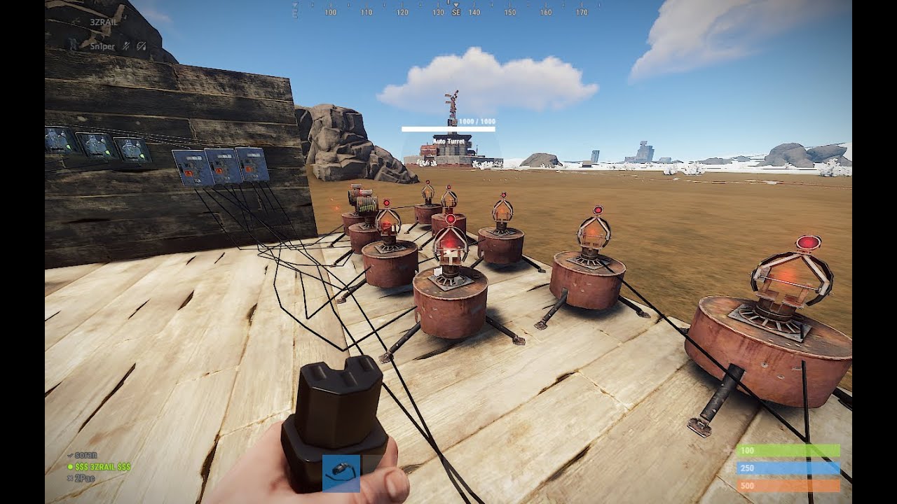 روست rust الكهرباء ربط 9 تورنت ب عاكسه شمسيه واحده فقط وتعليم اساس الكهرباء