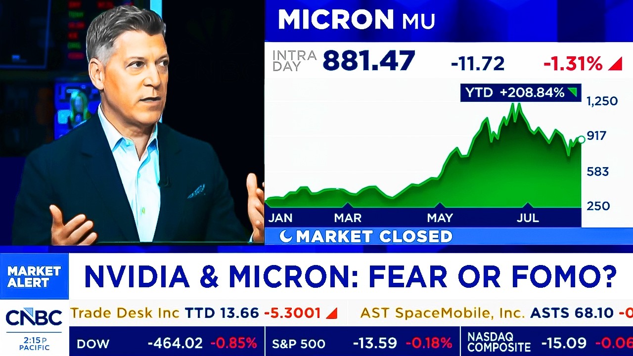 Новости CNBC и Fox об акциях NVIDIA, Micron, Sandisk и SK Hynix &mdash; обзор NVDA
