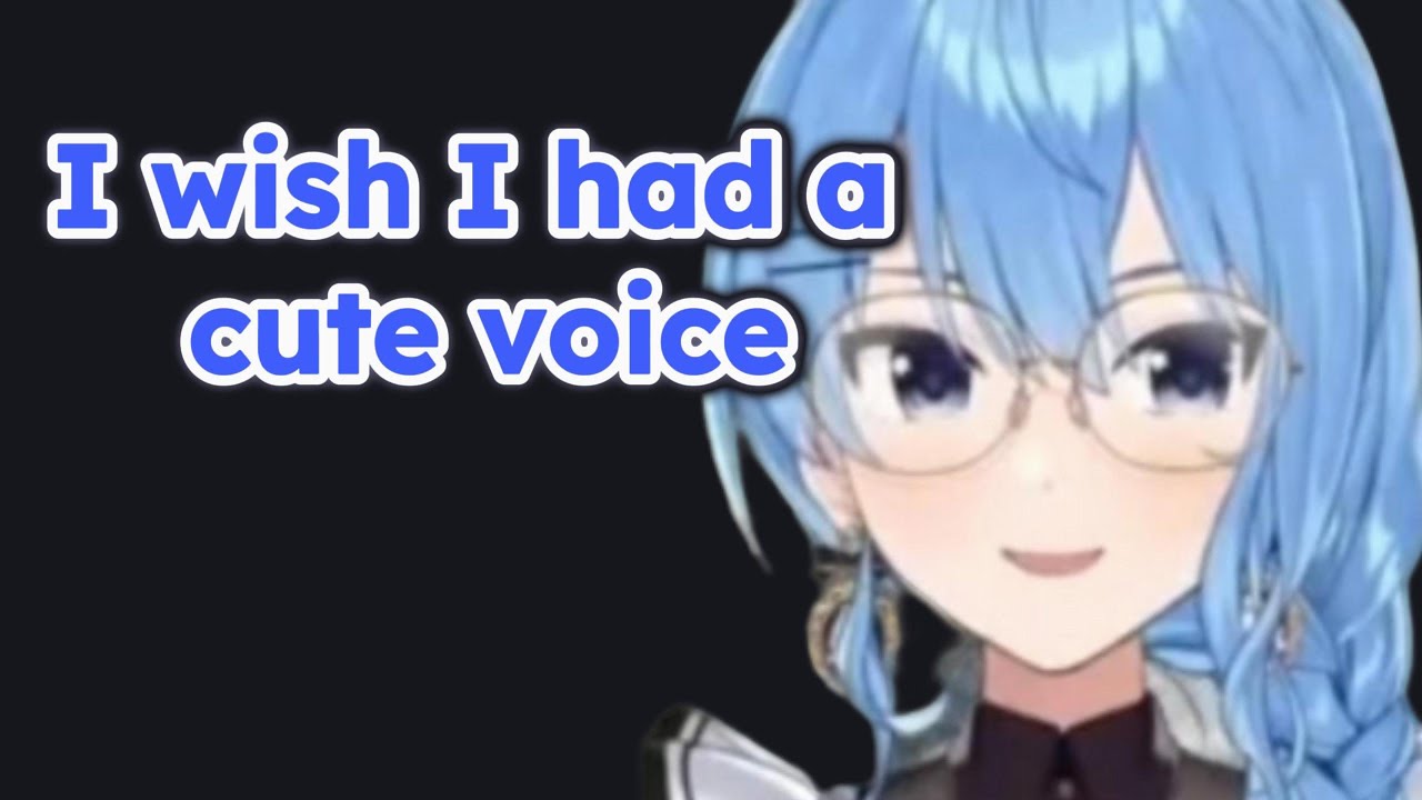 Suisei talks about how she yearns for a cute voice
