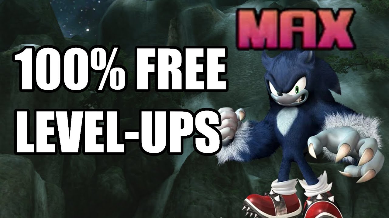 How To Get 100% FREE Level-Ups in Sonic Unleashed - MAX Out Stats Fast And Easy
