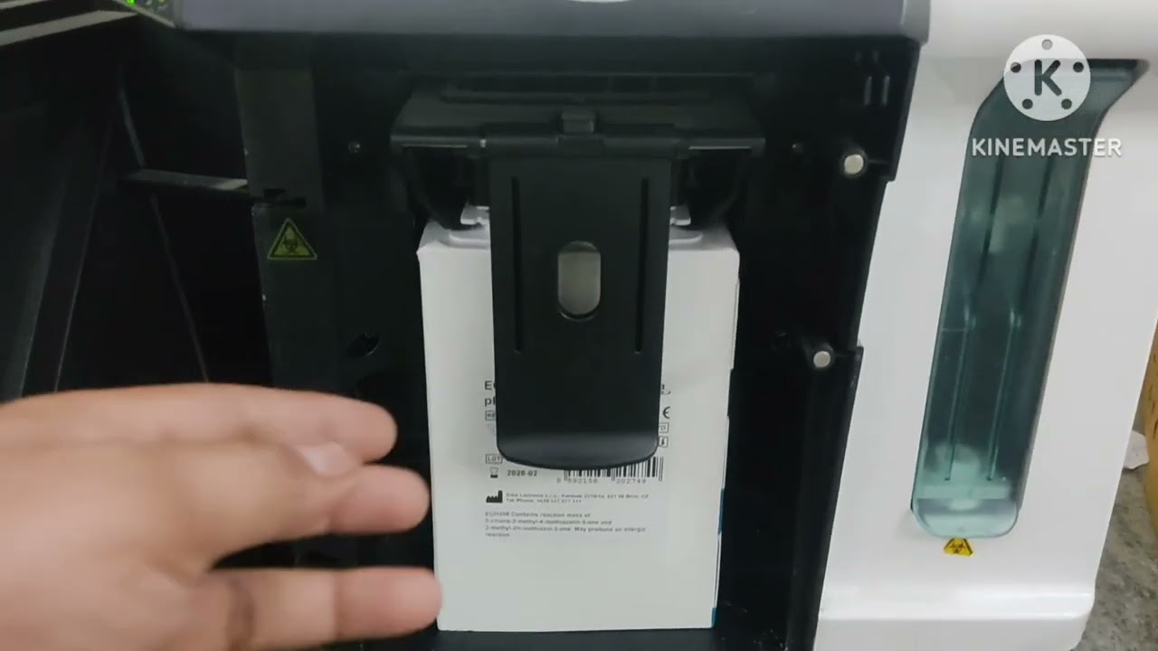Electrolyte cartridge change easy ....