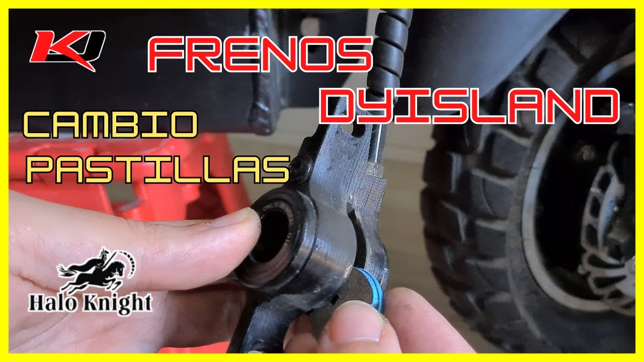 🔧¿Cómo cambiar PASTILLAS de freno en frenos HIDRÁULICOS DYISLAND? 🔩 Patinete eléctrico 🛴