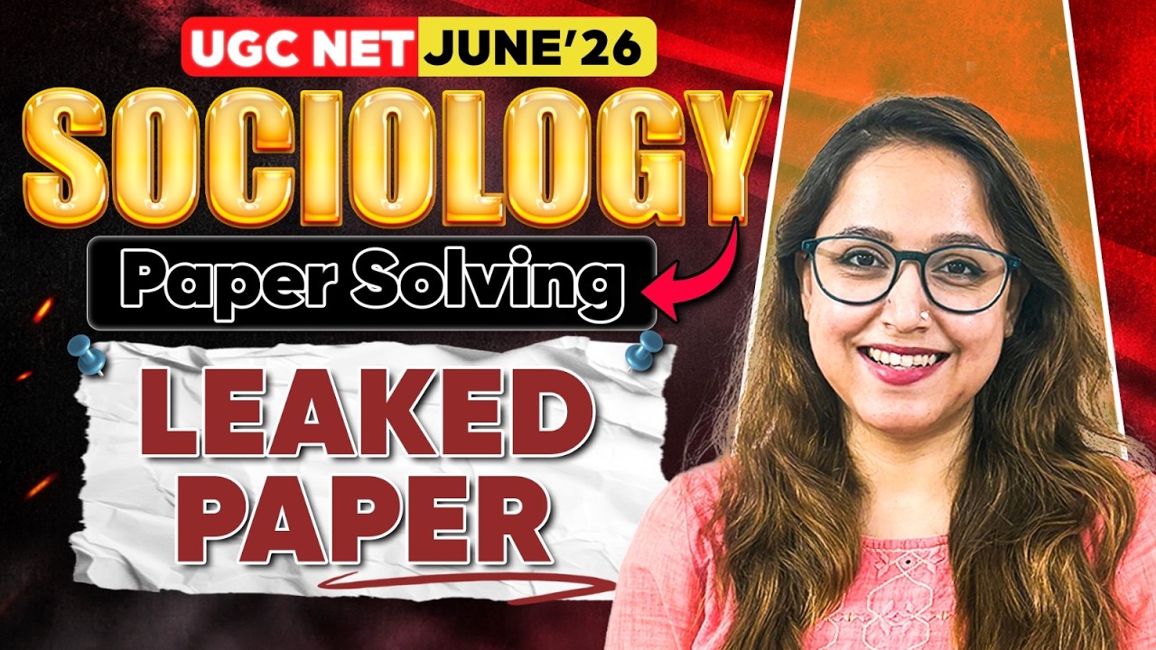 June 2026 Sociology NTA NET Cancelled Paper Detailed Discussion | Antara Chakrabarty