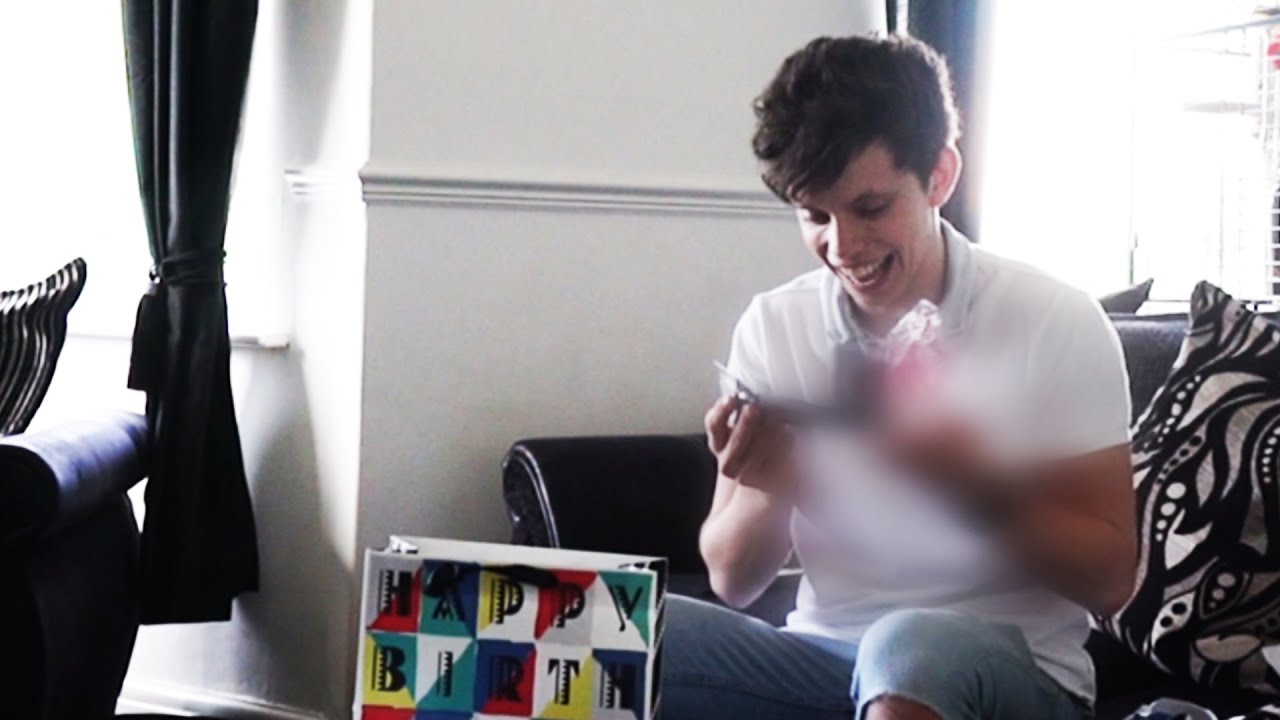 This isn't a YouTube friendly Birthday present