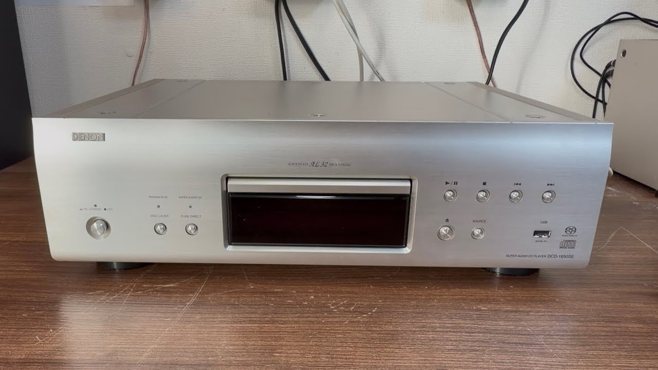 DENON DCD 1650SE アナログ出力不良修理
