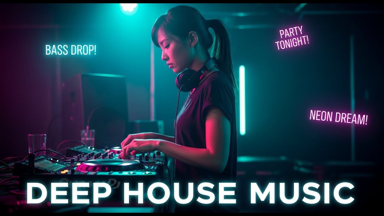 Deep House Vibes That Feel Immersive 🌌 Deep Bass and Night Journey