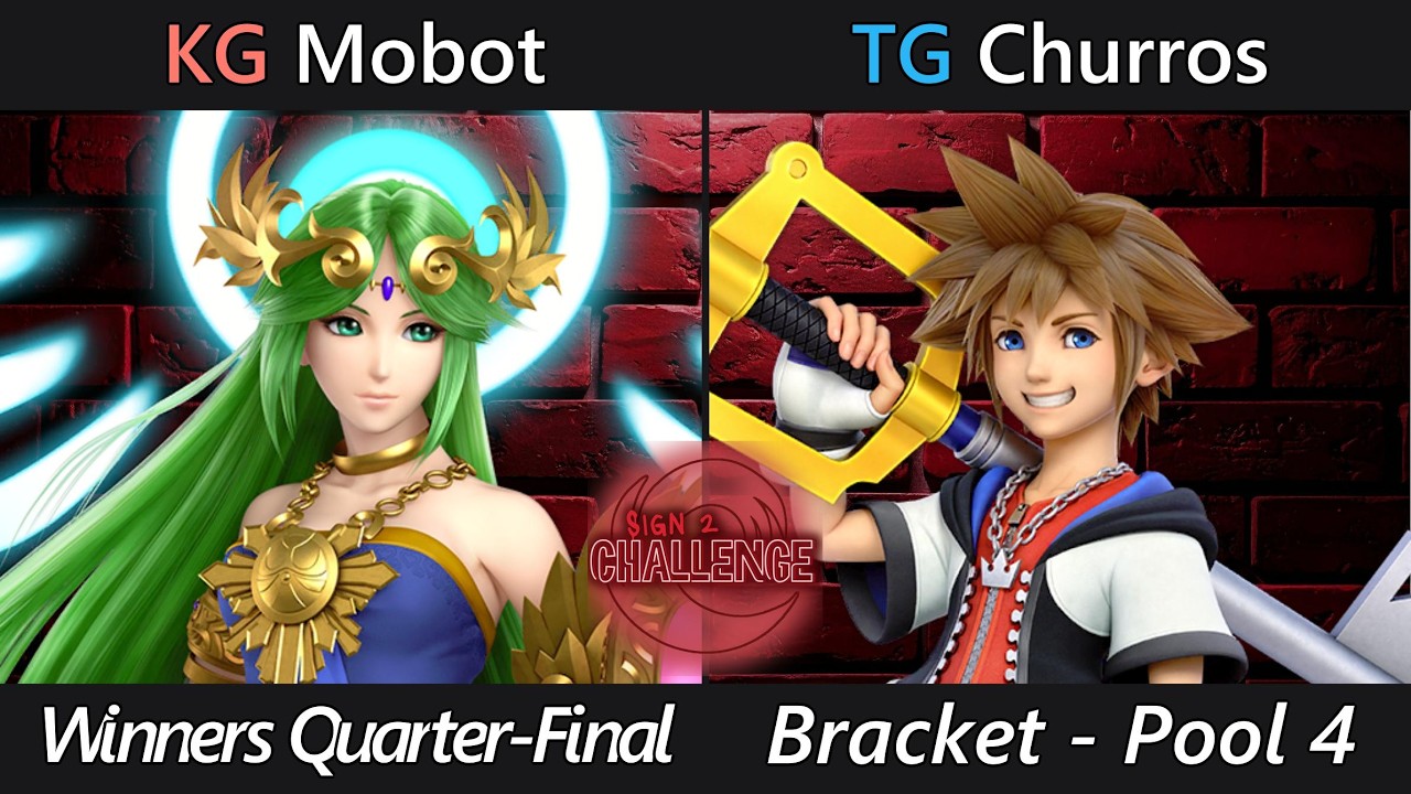 [Sign 2: Challenge] Bracket - Pool 4 - KG | Mobot (Palutena) VS TG | Churros (Sora)