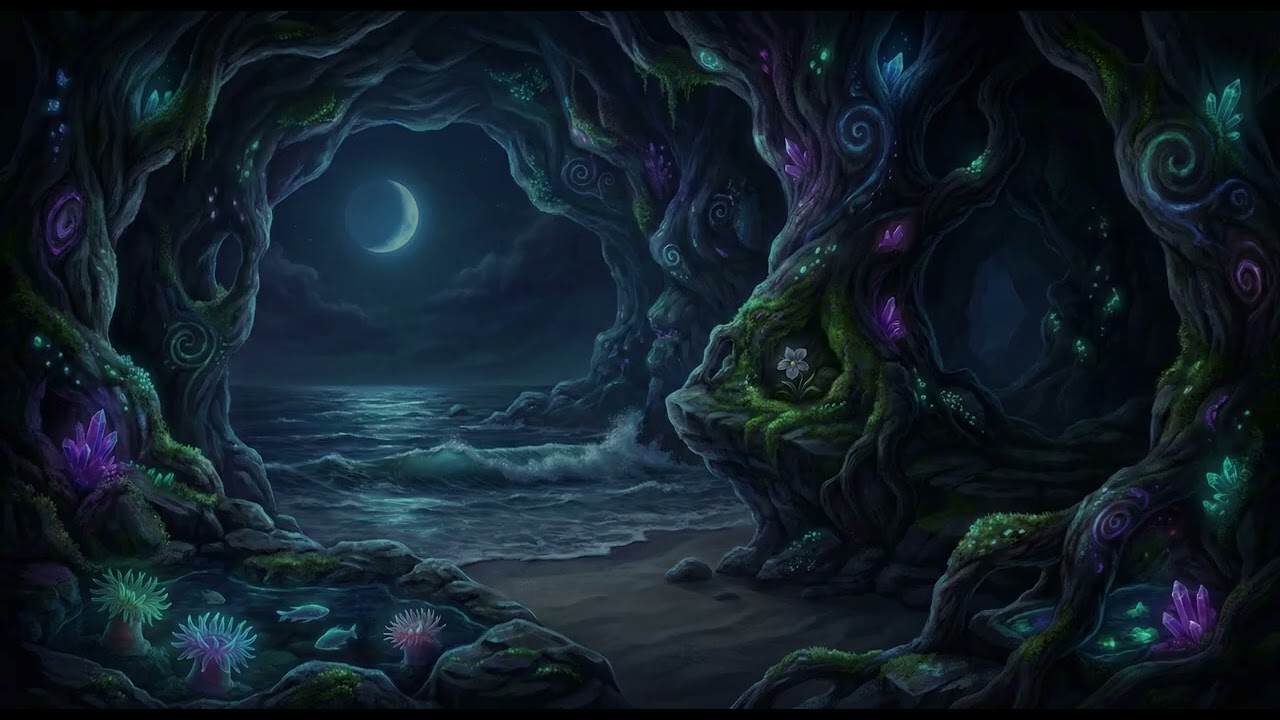 the waves can't reach you here. go dream...