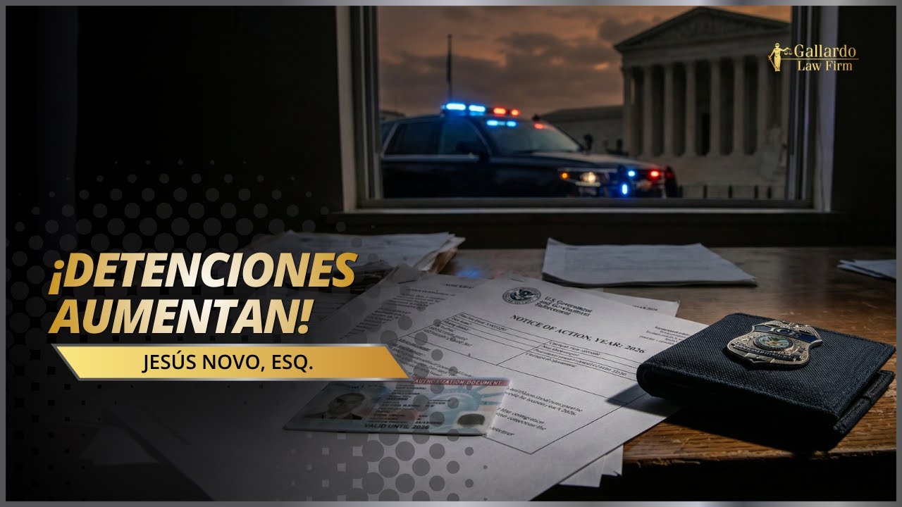 ICE y USCIS: Nuevas detenciones y permisos en riesgo 2026