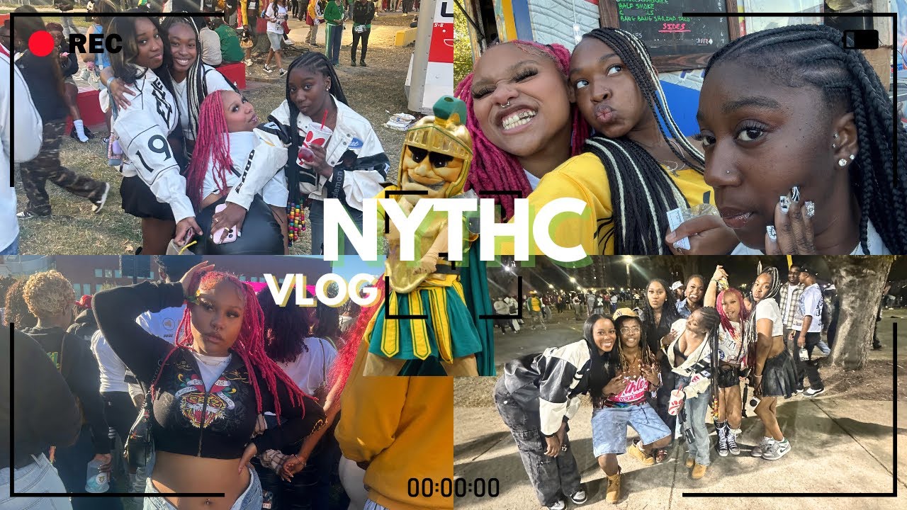 HOMECOMING Vlog: NYTHC Edition🔰+ mini grwms…sorry I’m late 
