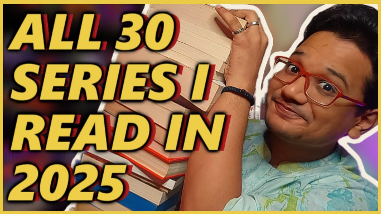 📚🔥 Все 30 книжных серий, которые я прочитала в 2025 году - Итоговый обзор прочитанных серий ✨📖