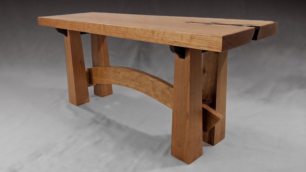 Building a Bench - Japanese Style